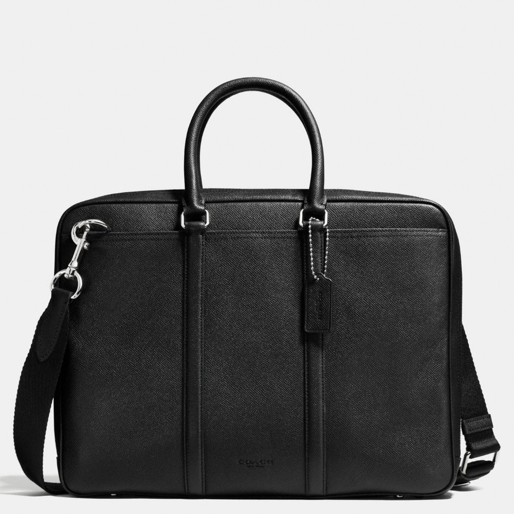 Sold Coach Metropolitan Slim Brief Briefcase 72113 - Picture 1 of 5
